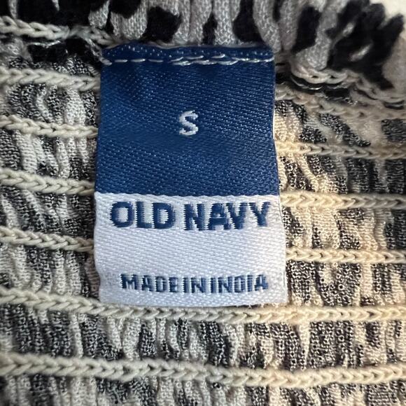 Old Navy Midi Halter Dress Womens Small Abstract Print Boho Resort Vacation Chic - Picture 8 of 11